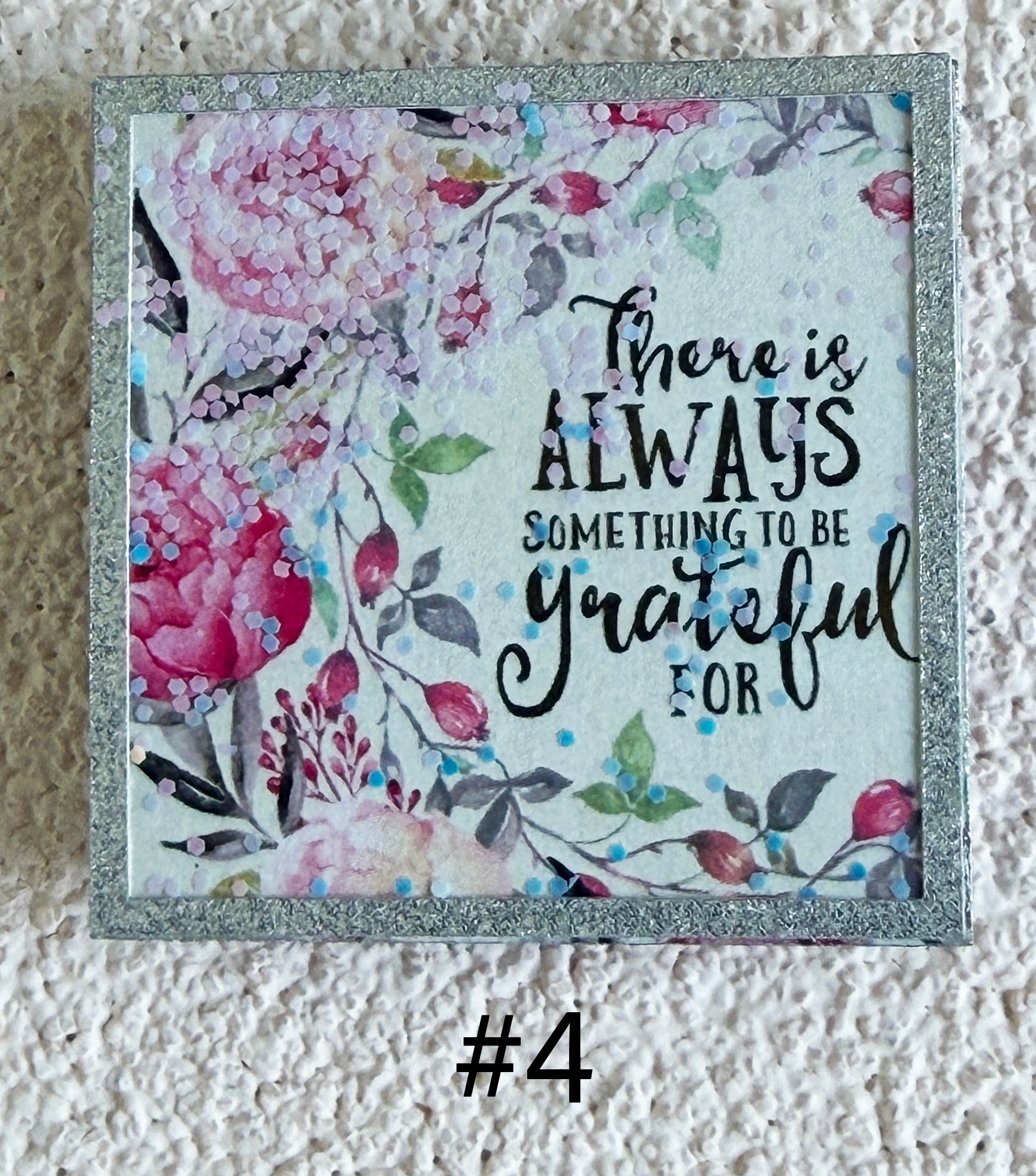 Wood Magnets, 2x2", Motivational Sayings