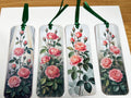 Pink Roses, Laminated Bookmarks, set of 4