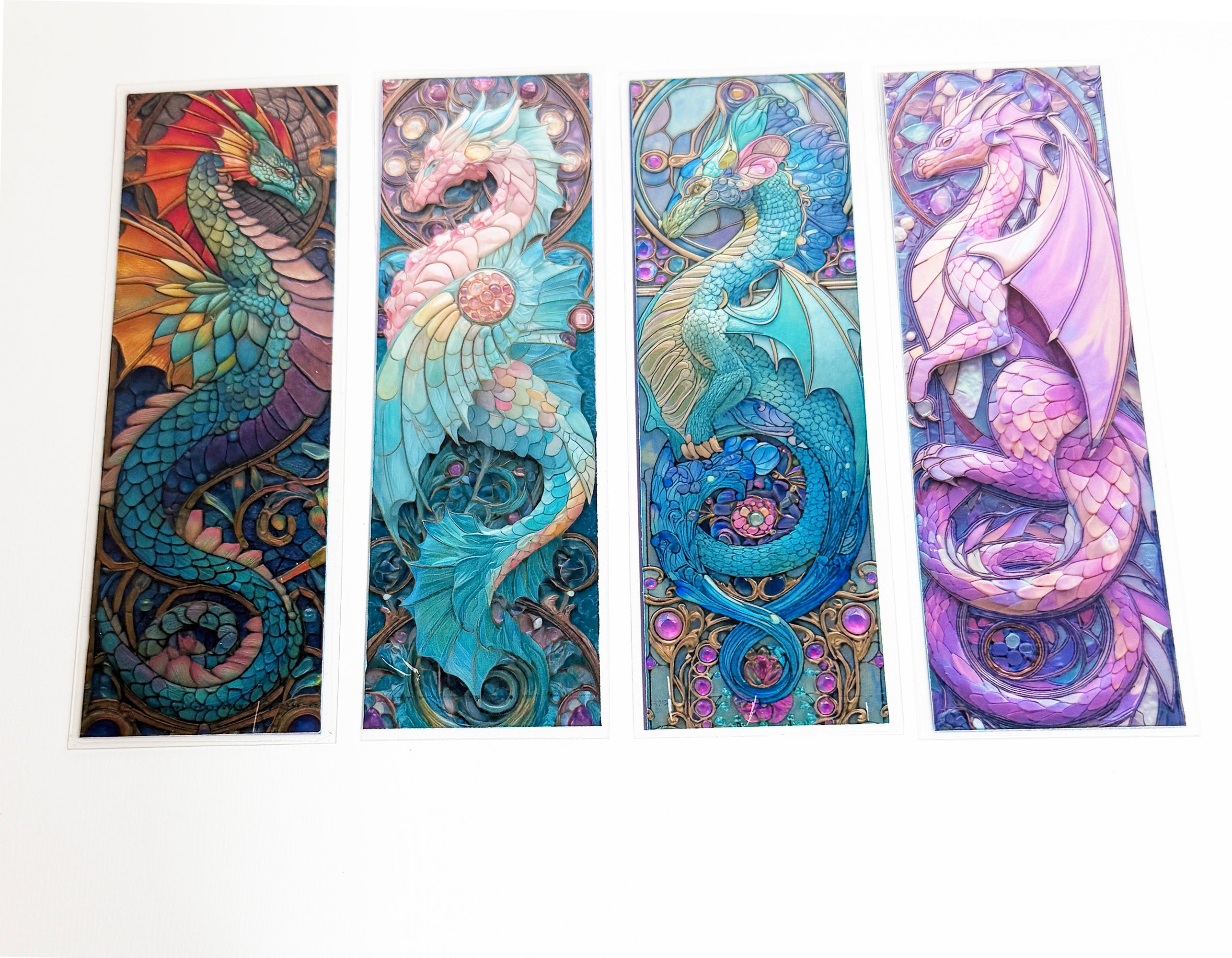 Dragons 3, Laminated Bookmarks, set of 4